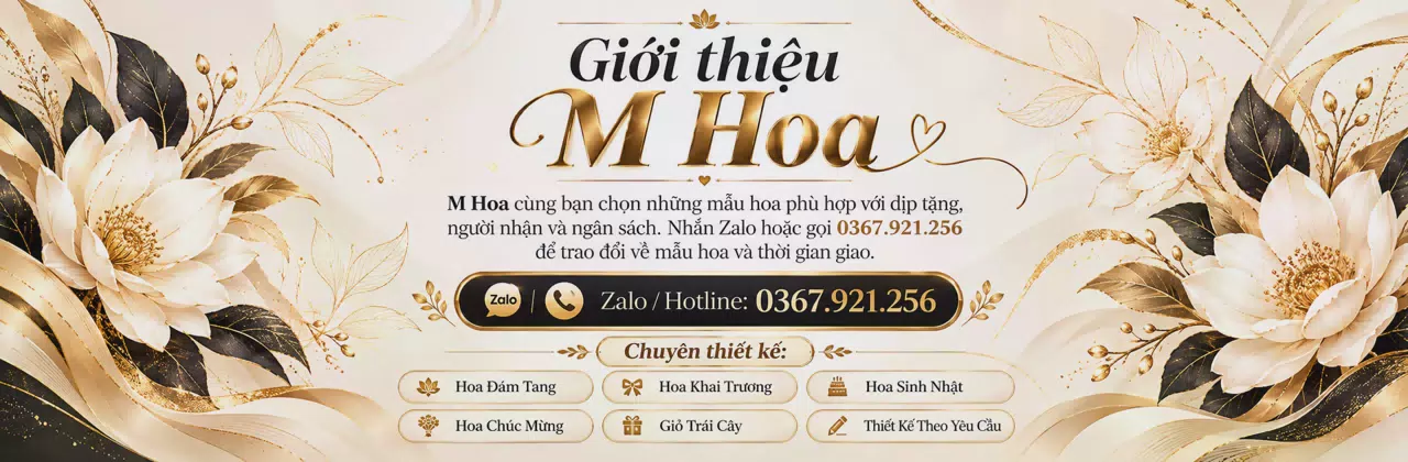 Ảnh bìa Shop hoa tươi Xã Tiên Lữ Phú Thọ - Gói ghém những lời muốn gửi